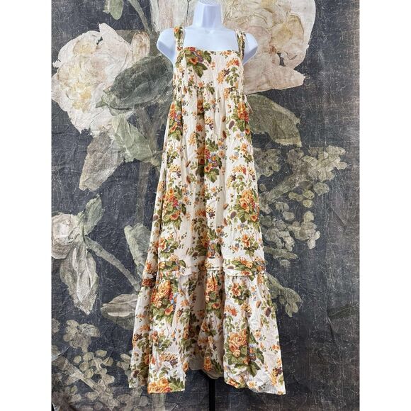 New By Anthropologie Sleeveless Square-Neck Maxi Dress Size S - Picture 8 of 12